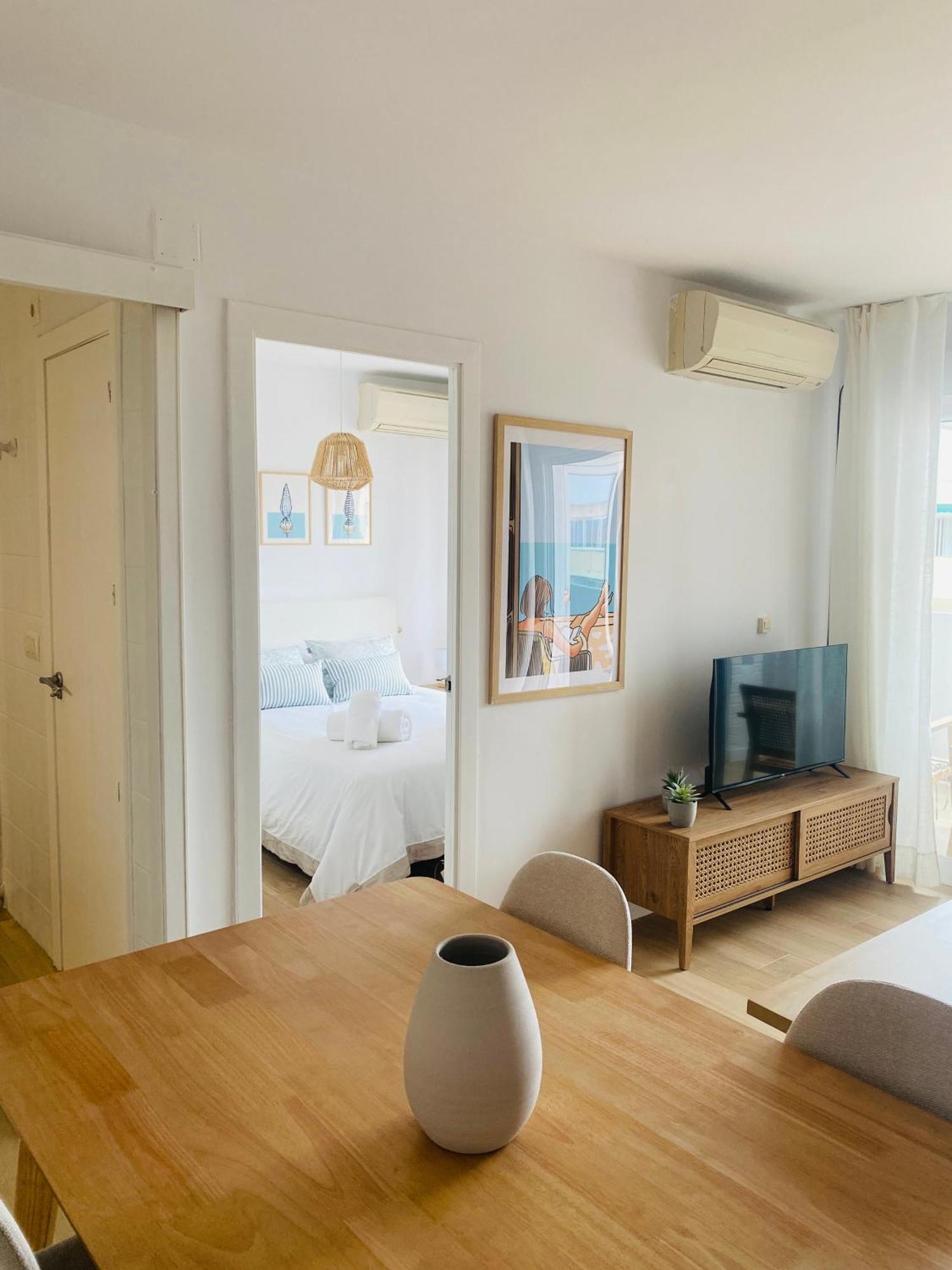 Saona Coast - Apartamento Reformado En Playa Arenal, Шабія Екстер'єр фото