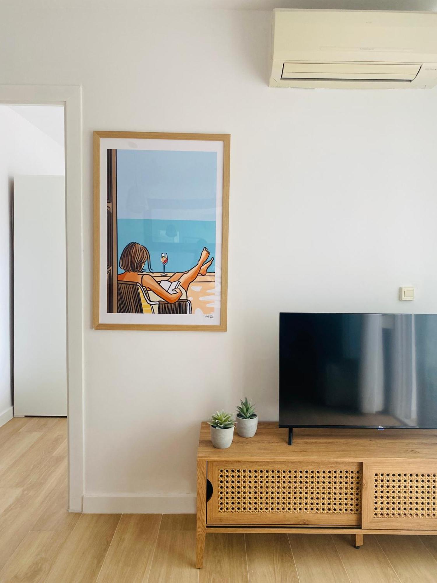 Saona Coast - Apartamento Reformado En Playa Arenal, Шабія Екстер'єр фото